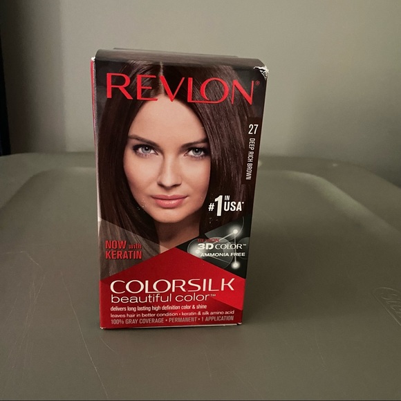 3 Pack Revlon Colorsilk Permanent Hair Dye Deep Rich Brown Hair Color Brunette - Picture 3 of 6